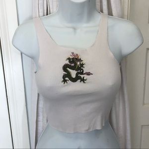 Dragon crop top
